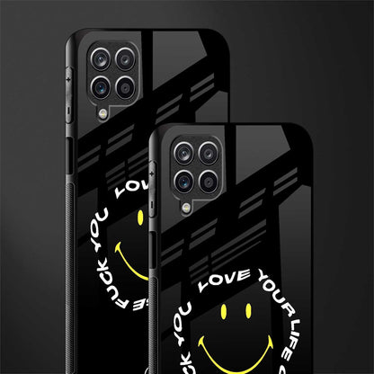 realisation glass case for samsung galaxy f12 image-2