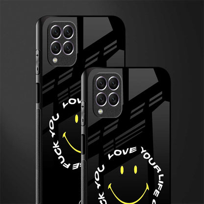 realisation glass case for samsung galaxy f62 image-2