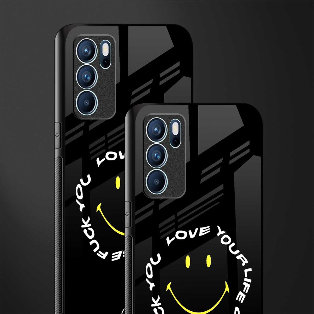 realisation glass case for oppo reno6 5g image-2