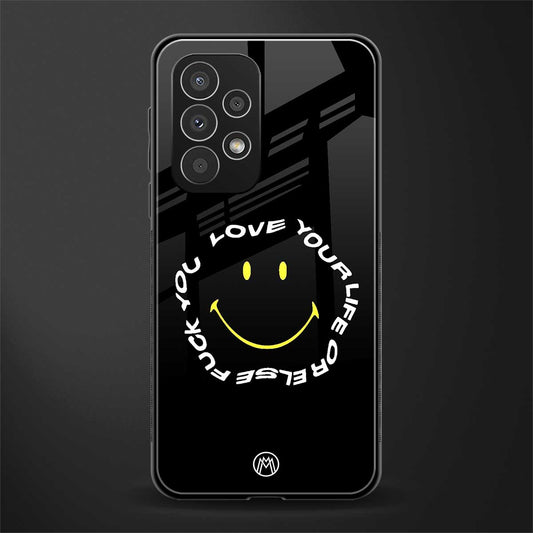 realisation back phone cover | glass case for samsung galaxy a23