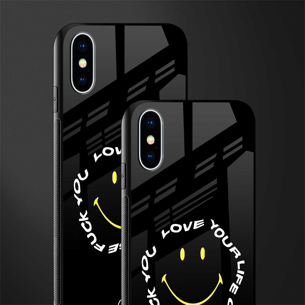 realisation glass case for iphone xs image-2