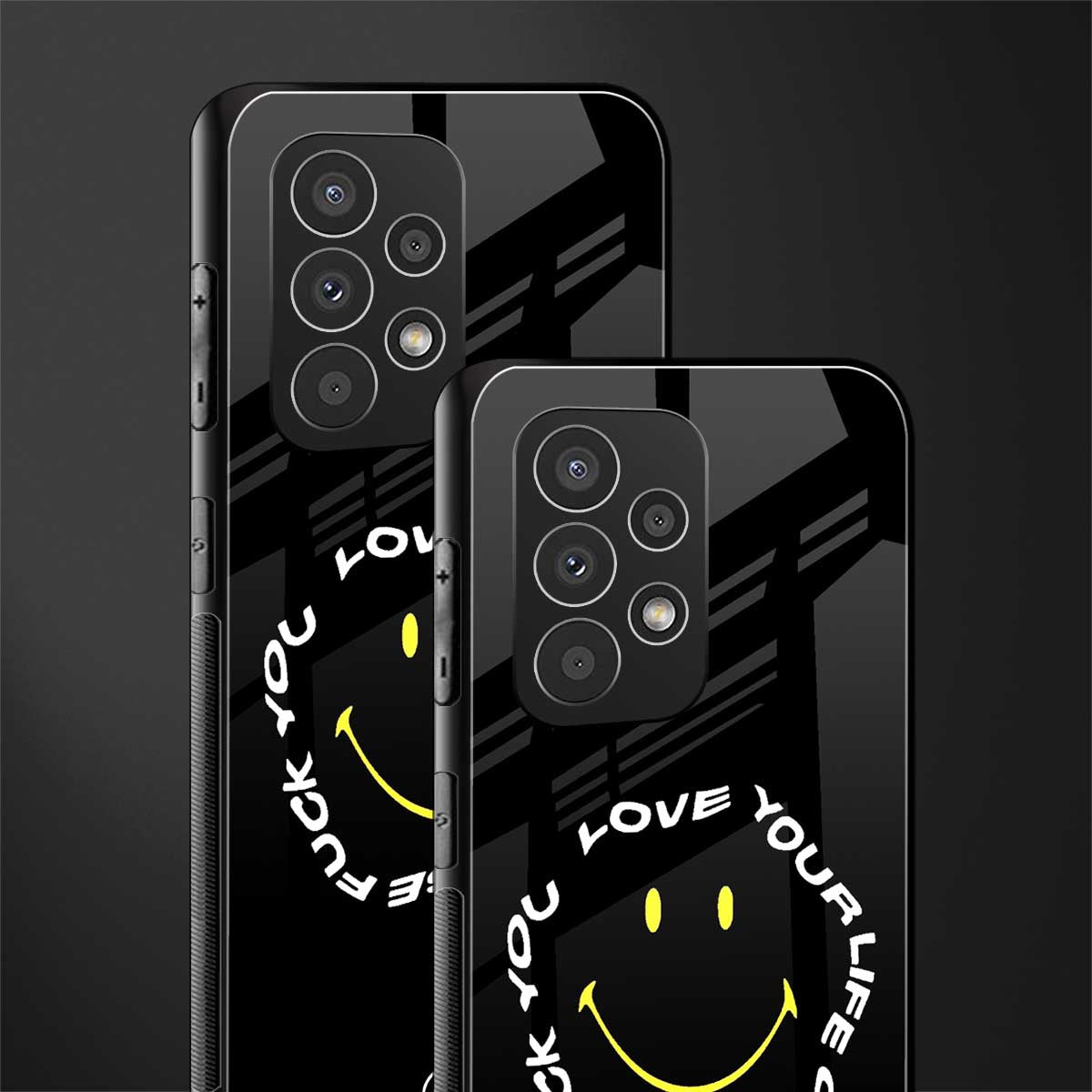 realisation back phone cover | glass case for samsung galaxy a73 5g