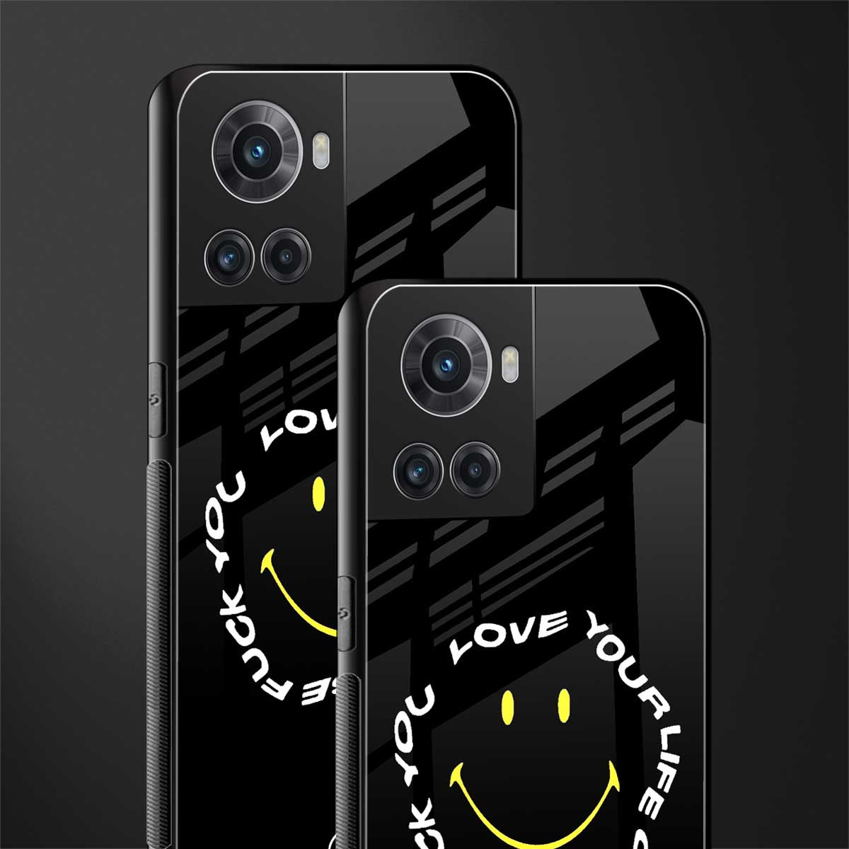 realisation back phone cover | glass case for oneplus 10r 5g