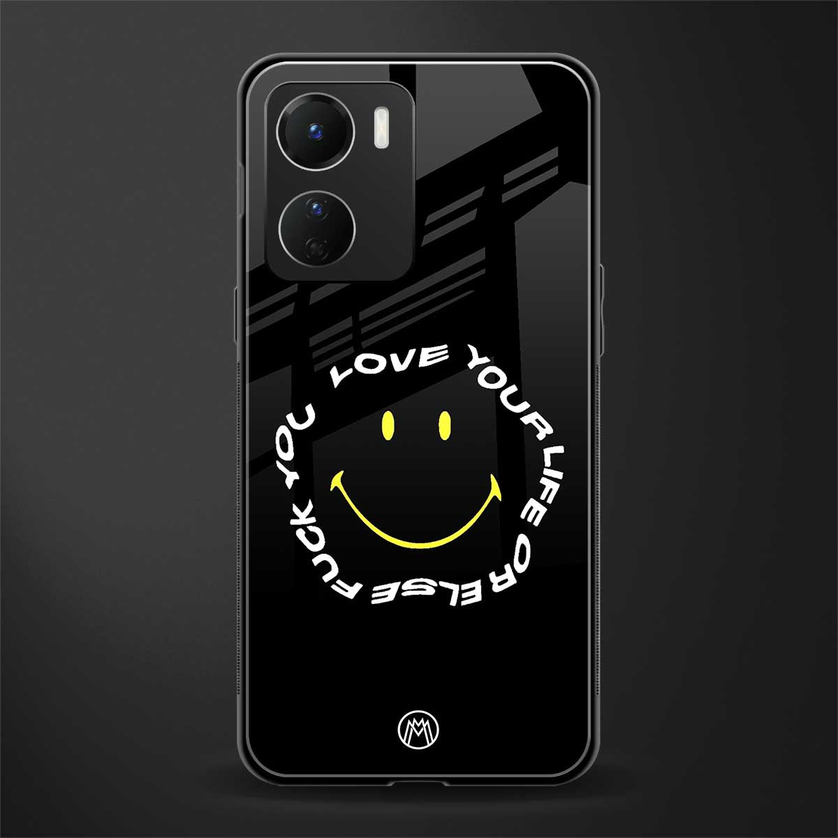realisation back phone cover | glass case for vivo y16