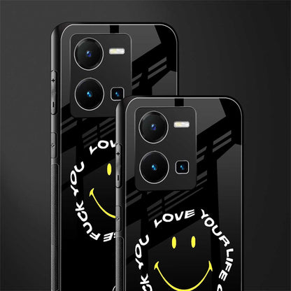 realisation back phone cover | glass case for vivo y35 4g