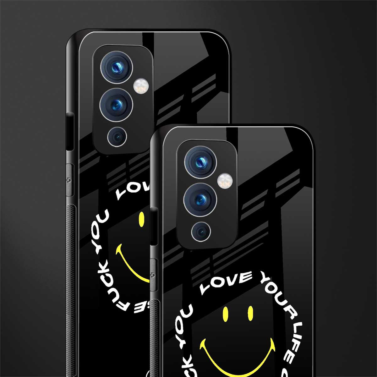 realisation back phone cover | glass case for oneplus 9