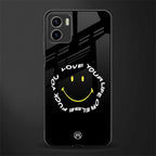 realisation back phone cover | glass case for vivo y72