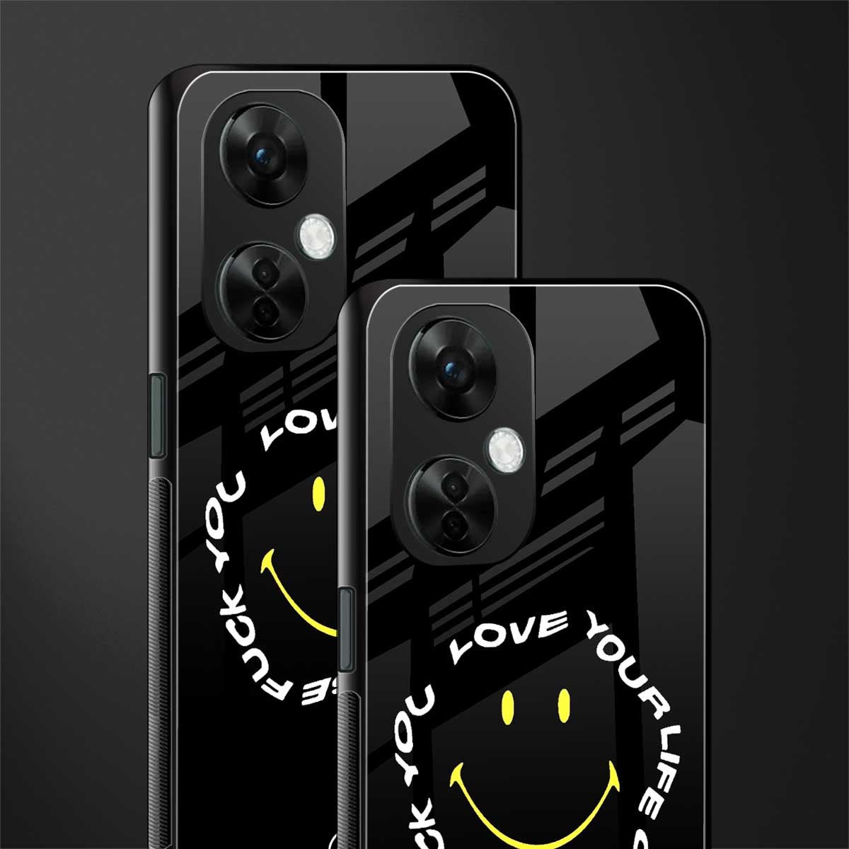 realisation back phone cover | glass case for oneplus nord ce 3 lite