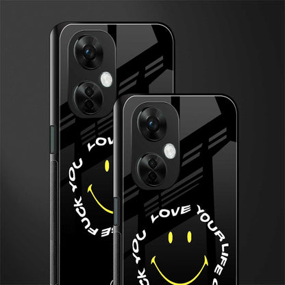 realisation back phone cover | glass case for oneplus nord ce 3 lite