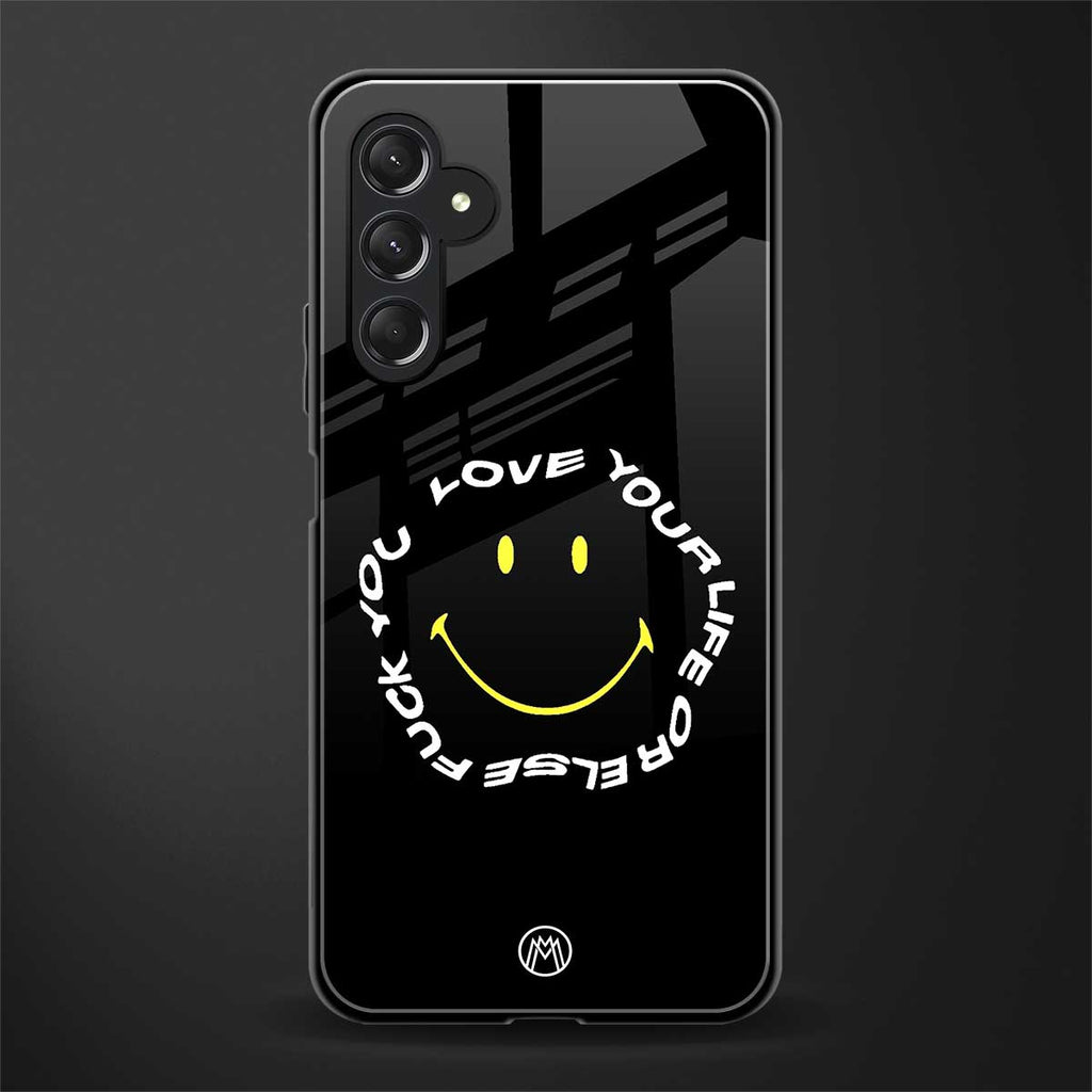 realisation back phone cover | glass case for samsun galaxy a24 4g