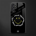 realisation back phone cover | glass case for samsun galaxy a24 4g