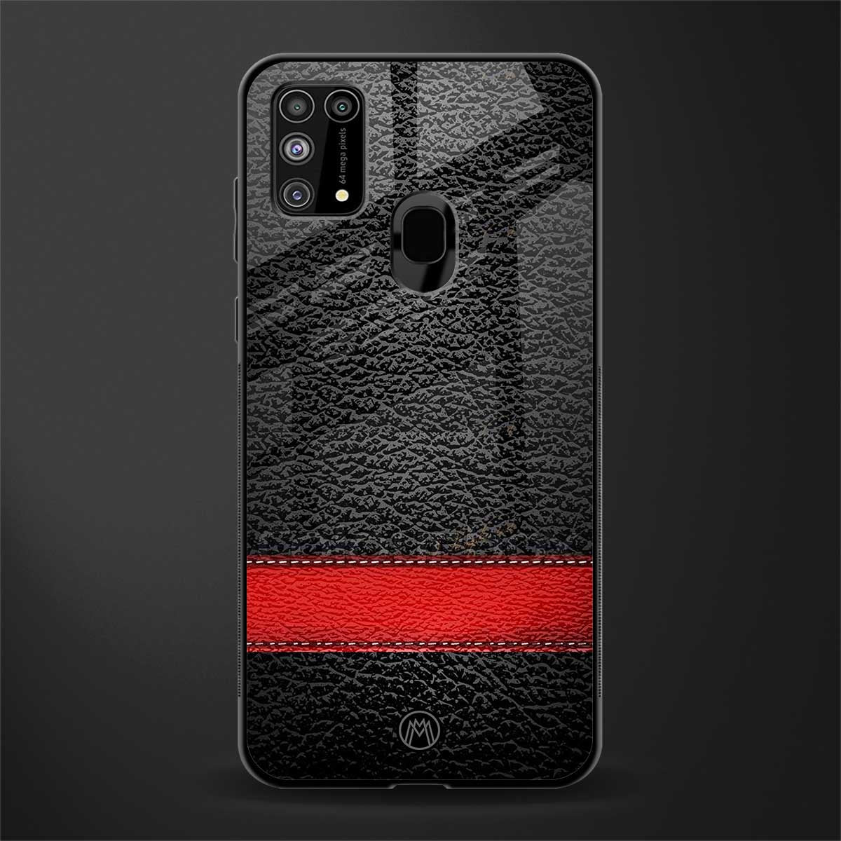 reaper's touch glass case for samsung galaxy m31 image