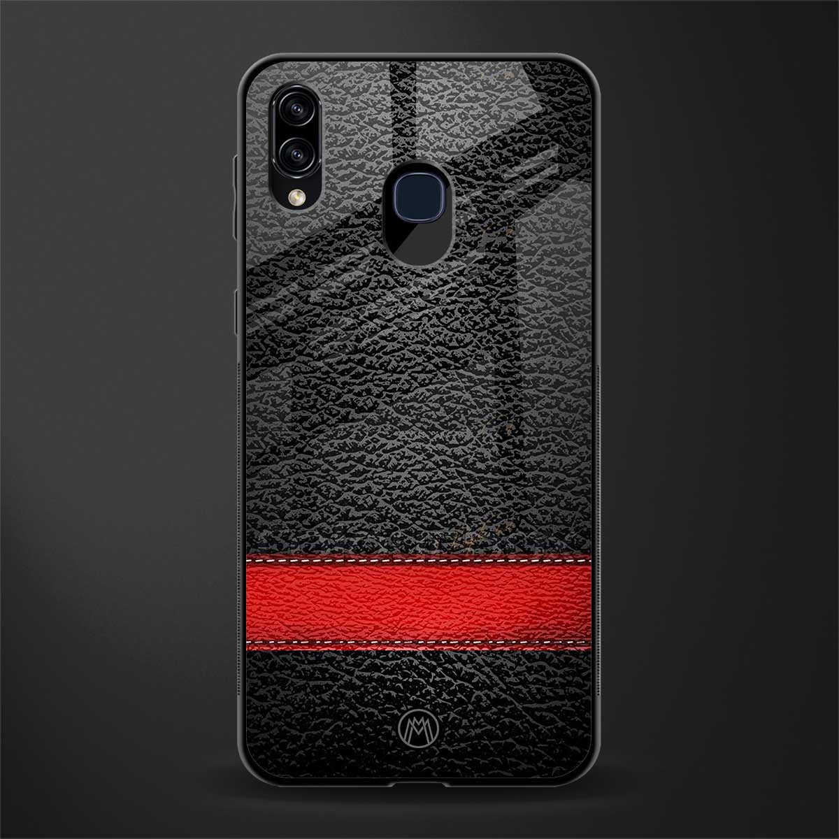 reaper's touch glass case for samsung galaxy a20 image