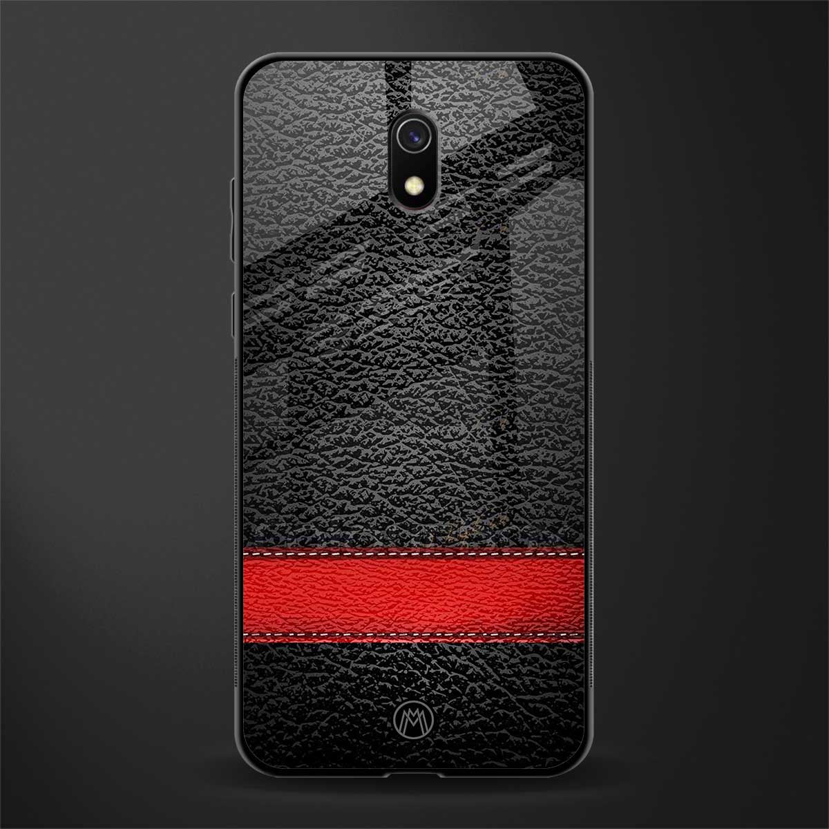 reaper's touch glass case for redmi 8a image