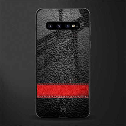 reaper's touch glass case for samsung galaxy s10 image