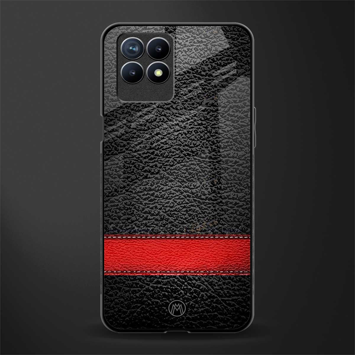 reaper's touch glass case for realme 8i image