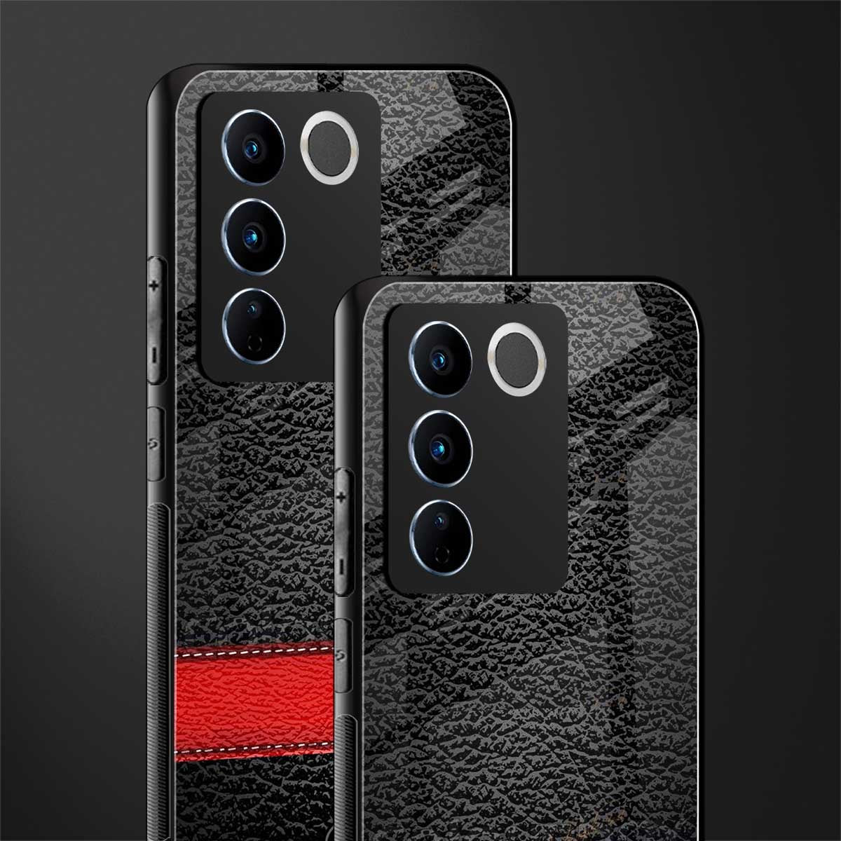 reaper's touch back phone cover | glass case for vivo v27 pro 5g