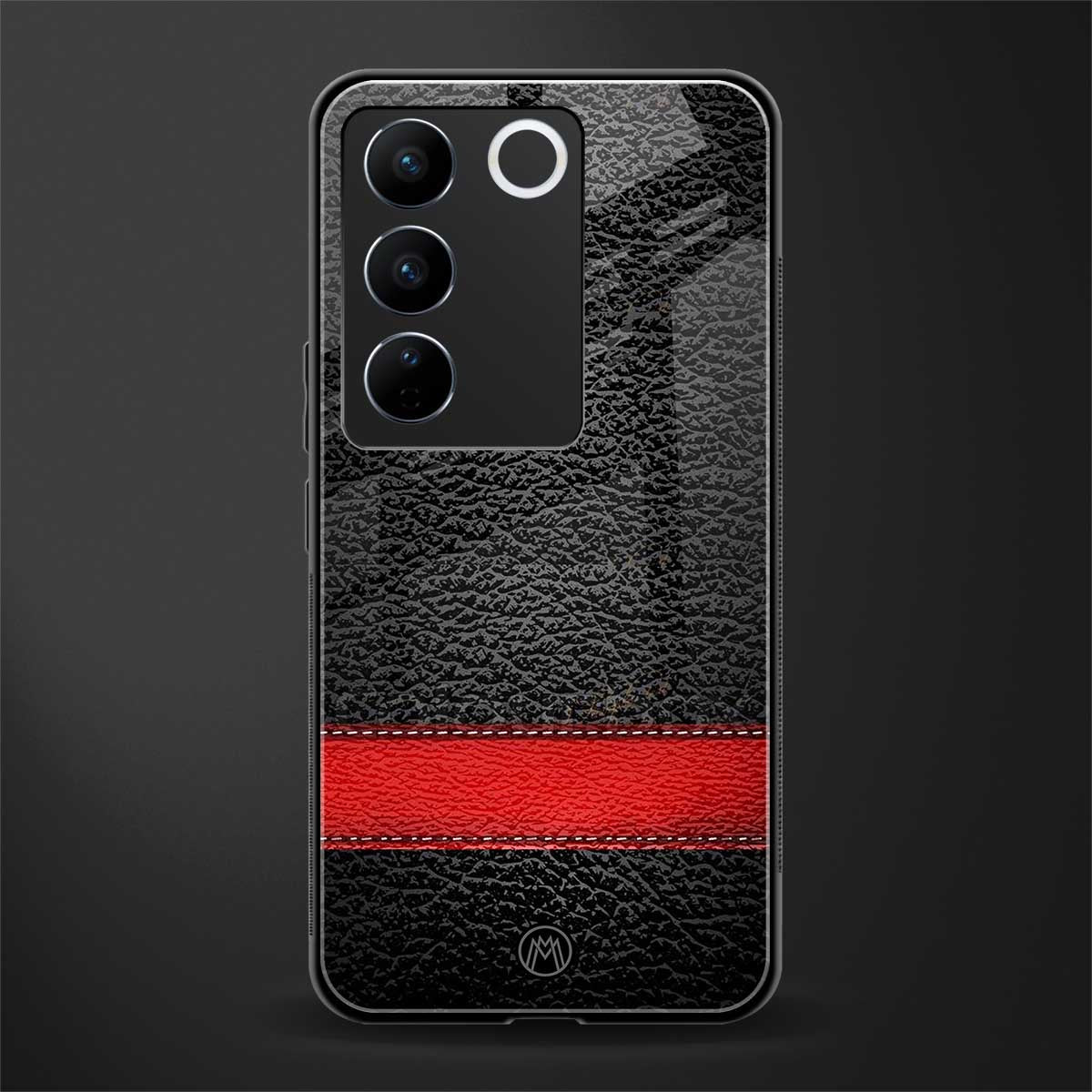 reaper's touch back phone cover | glass case for vivo v27 pro 5g