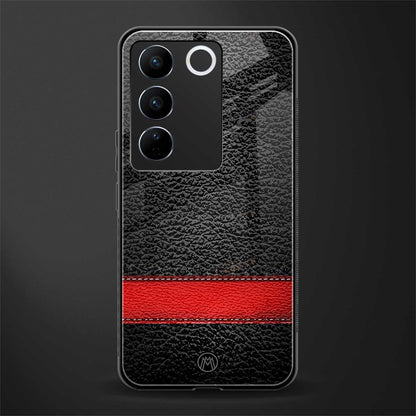 reaper's touch back phone cover | glass case for vivo v27 pro 5g