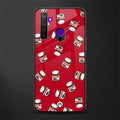 red nutella glass case for realme 5 pro image