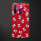 red nutella glass case for realme 5i image