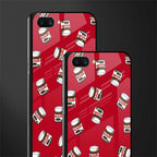 red nutella glass case for realme c1 image-2