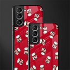 red nutella glass case for samsung galaxy s22 plus 5g image-2