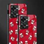 red nutella glass case for phone case | glass case for oneplus nord 2t 5g