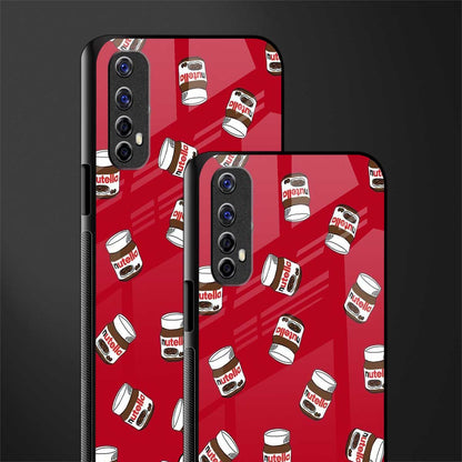 red nutella glass case for realme 7 image-2