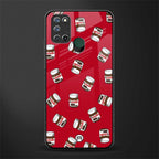 red nutella glass case for realme 7i image