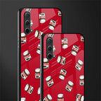 red nutella glass case for oneplus nord ce 5g image-2