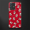 red nutella glass case for vivo v23 5g image