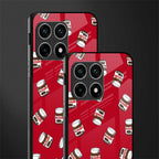 red nutella glass case for oneplus 10 pro 5g image-2