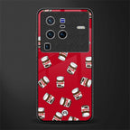 red nutella glass case for vivo x80 pro 5g image