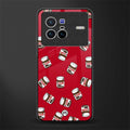 red nutella glass case for vivo x80 image