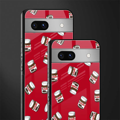 red nutella back phone cover | glass case for Google Pixel 7A