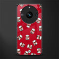 red nutella back phone cover | glass case for realme 11 pro 5g