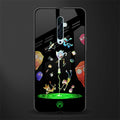 rick and morty amoled glass case for oppo reno 2f image