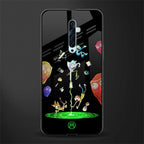 rick and morty amoled glass case for oppo reno 2f image