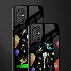 rick and morty amoled glass case for samsung galaxy m31s image-2