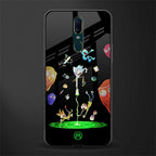 rick and morty amoled glass case for oppo f11 image