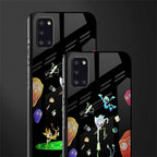 rick and morty amoled glass case for samsung galaxy a31 image-2