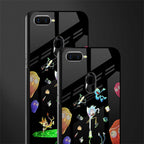 rick and morty amoled glass case for oppo a12 image-2