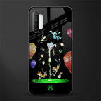 rick and morty amoled glass case for realme x2 image