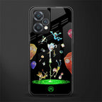 rick and morty amoled back phone cover | glass case for realme 9 pro 5g