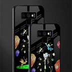 rick and morty amoled glass case for samsung galaxy note 9 image-2