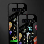rick and morty amoled glass case for samsung galaxy s10 plus image-2