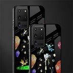 rick and morty amoled glass case for samsung galaxy s20 ultra image-2