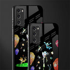 rick and morty amoled glass case for samsung galaxy s20 fe image-2