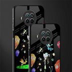rick and morty amoled glass case for mi 10i image-2
